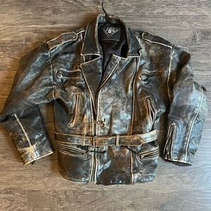 Vintage 2BU leather jacket